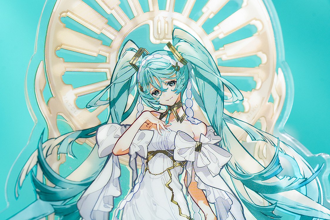 Hatsune Miku feat. Yoneyama Mai Glitter Acrylic Block: Good Smile