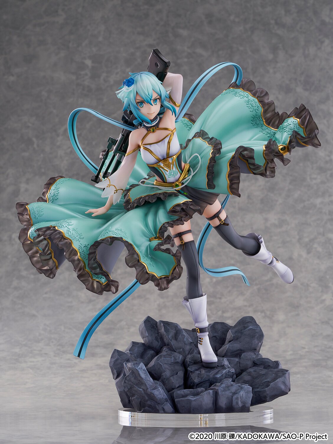 Sword Art Online Sinon: Crystal Dress Ver. 1/7 Scale Figure Sword Art Online Sinon: Crystal Dress Ver. 1/7 Scale Figure