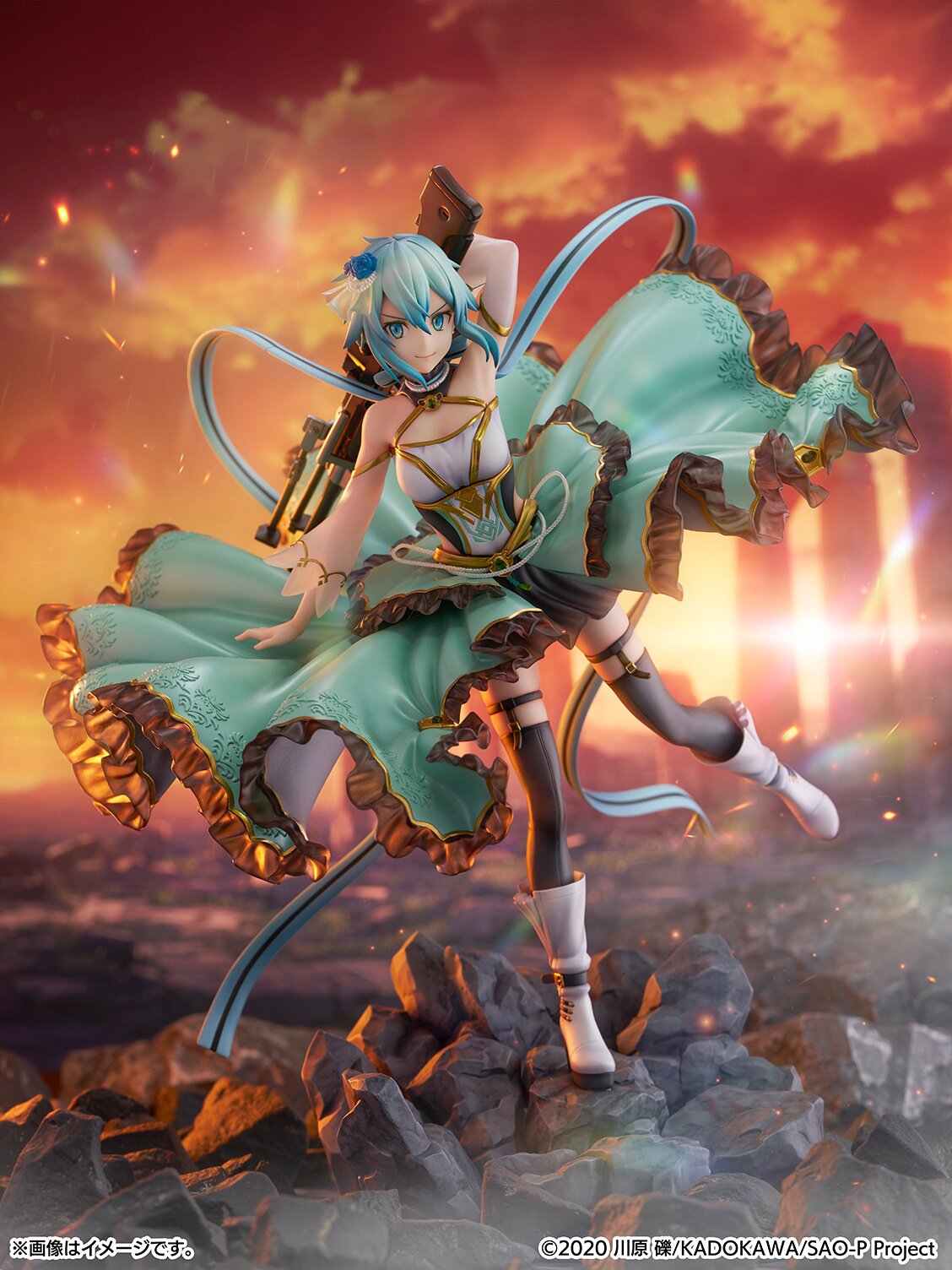 Sword Art Online Sinon: Crystal Dress Ver. 1/7 Scale Figure