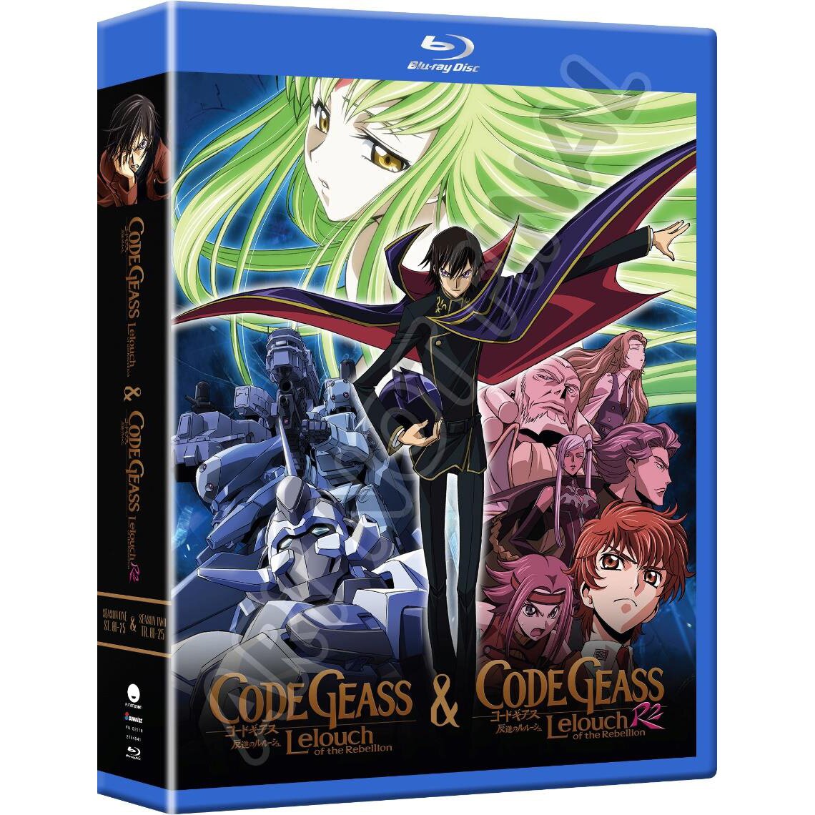  Code Geass: Lelouch of the Rebellion: Complete Season One - DVD  : Movies & TV