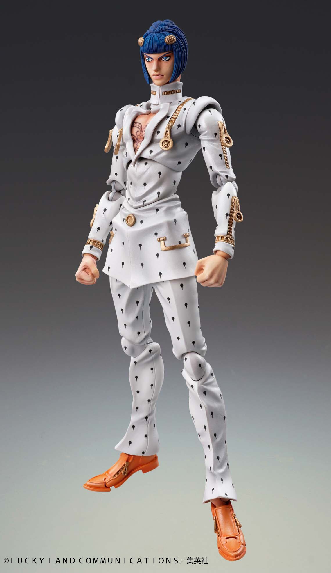 silver chariot requiem figure  Medicos JoJo's Bizarre Adventure: Part  5--Golden Wind: Silver Chariot Super Action Statue