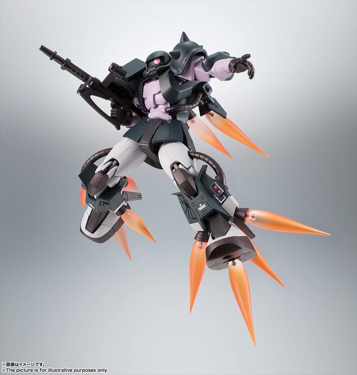 Robot Spirits Mobile Suit Gundam MS-06R-1A ZAKU II High