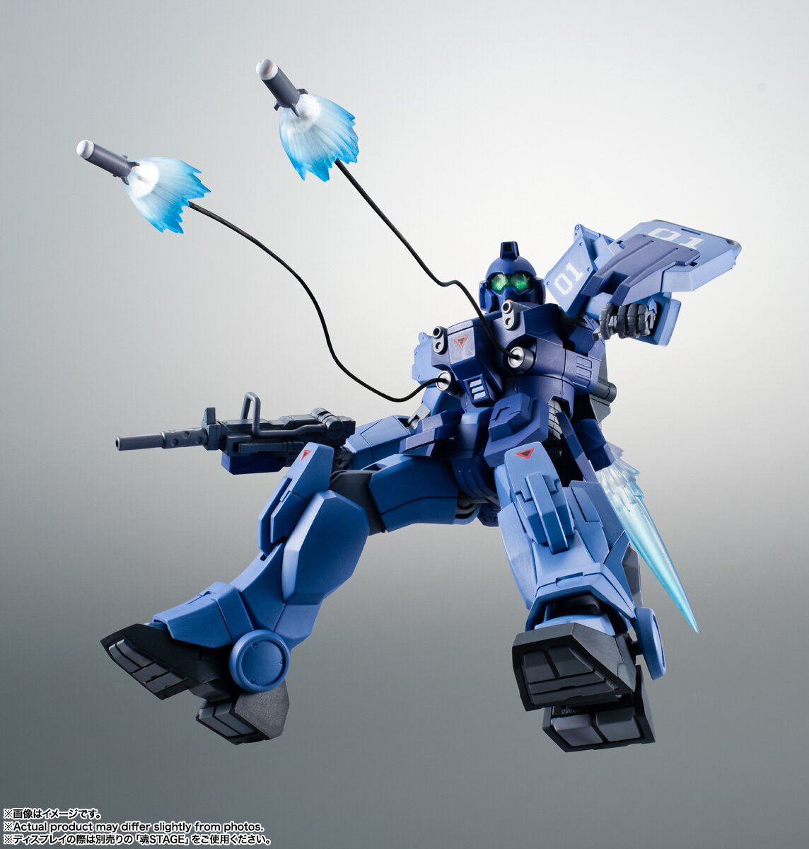 Bandai Spirits Robot Spirits - RX-79BD-1 Blue Destiny Unit 1 Ver. A.N.I.M.E. – Action Figure Gundam Da Collezione 12,4 Cm Con Accessori