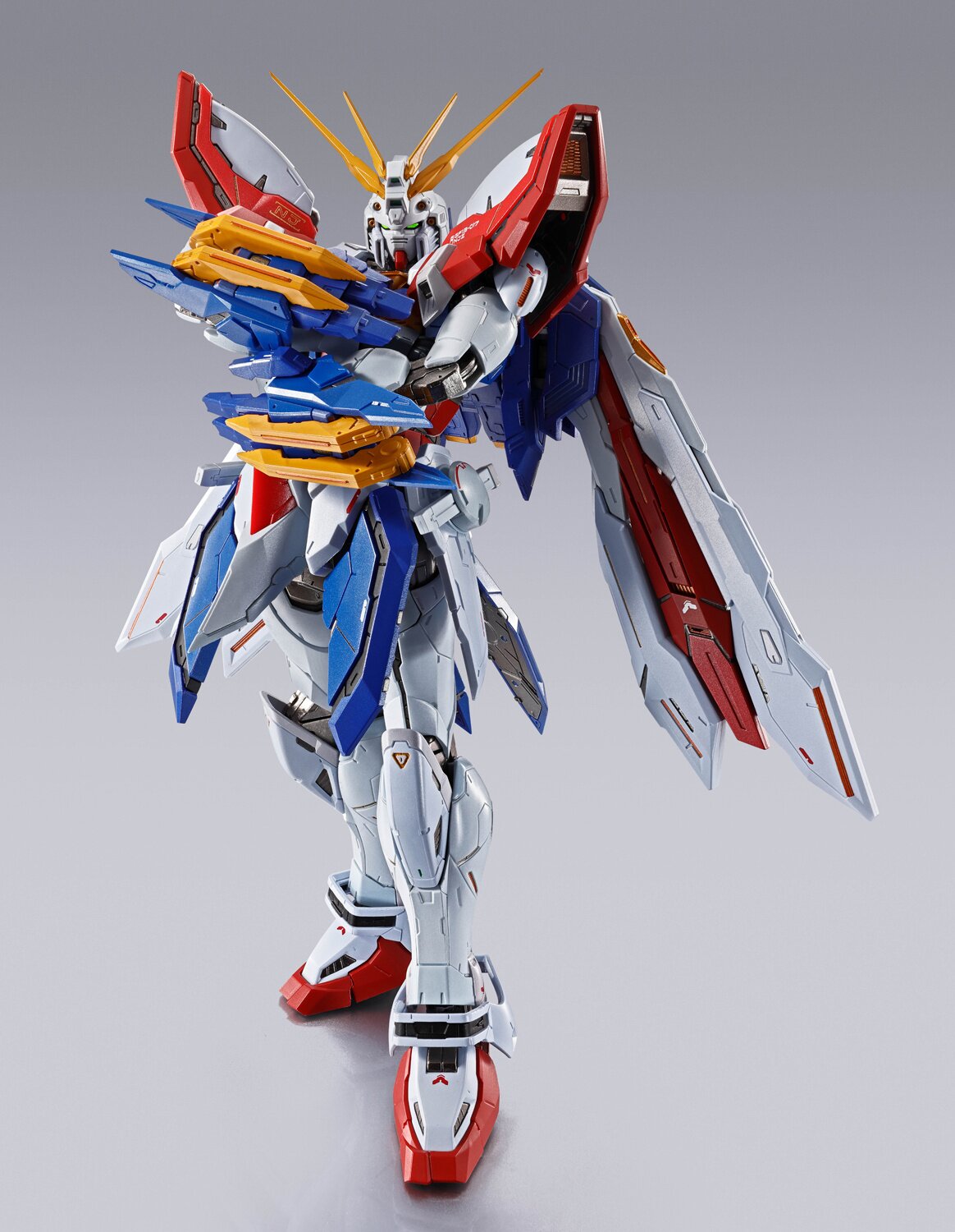 Metal Build Mobile Fighter G Gundam Burning Gundam & Burning Gundam ...
