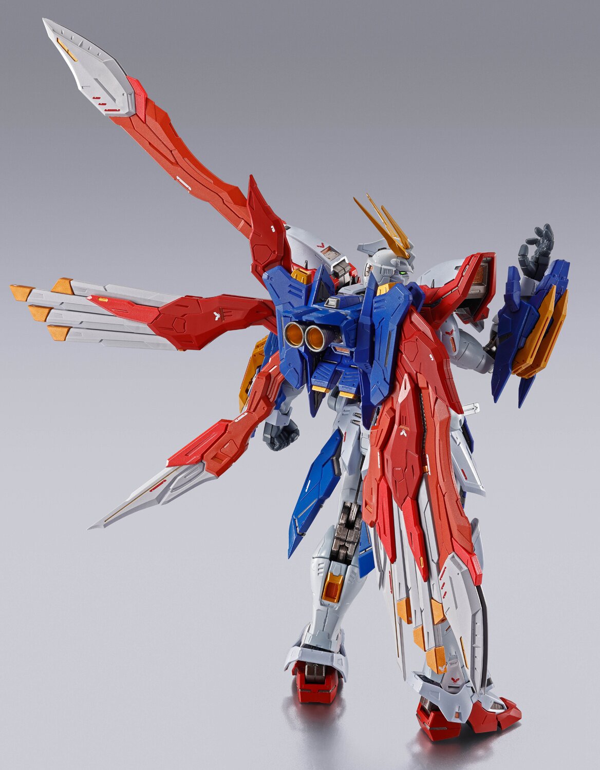 Metal Build Mobile Fighter G Gundam Burning Gundam & Burning Gundam ...