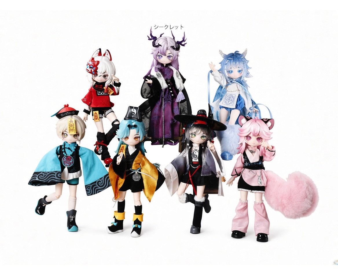 Yooming Nightwalk Series Trading Doll Box Set - Tokyo Otaku Mode (TOM)