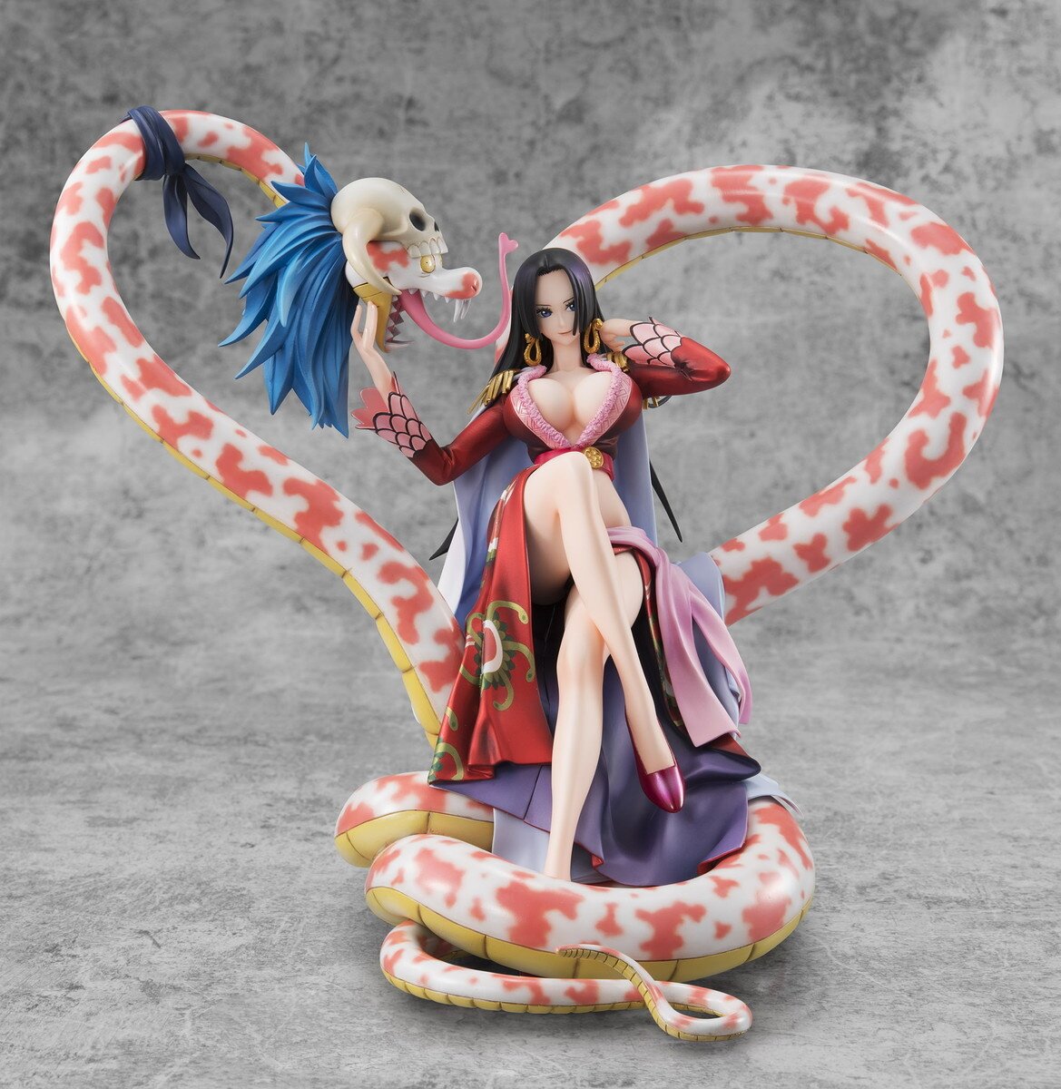 Megahouse Excellent Model One Piece POP NEO-EX Boa Hancock Red 1/8