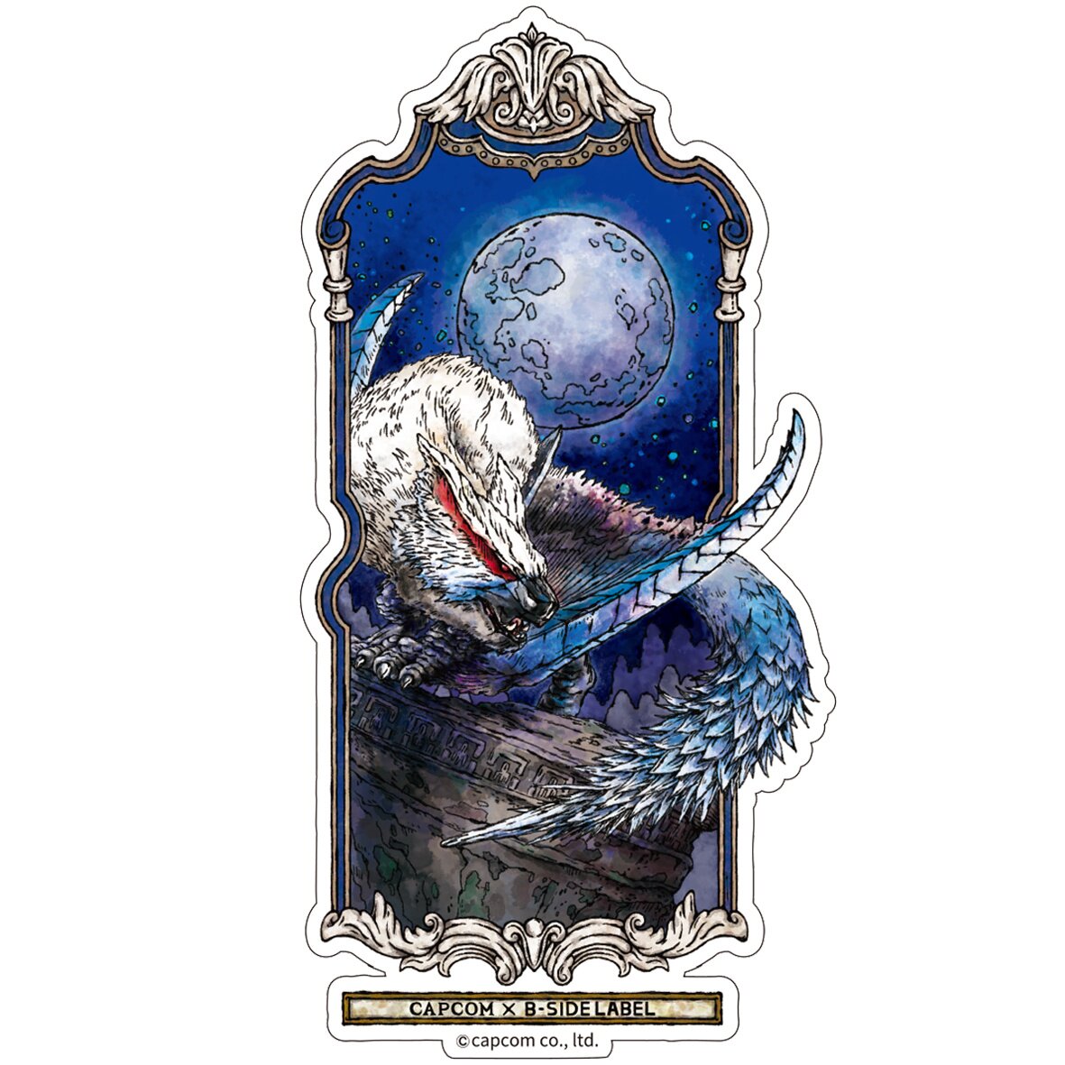 Capcom x B-Side Label Sticker Monster Hunter: World Janah Equipment (Anime  Toy) - HobbySearch Anime Goods Store