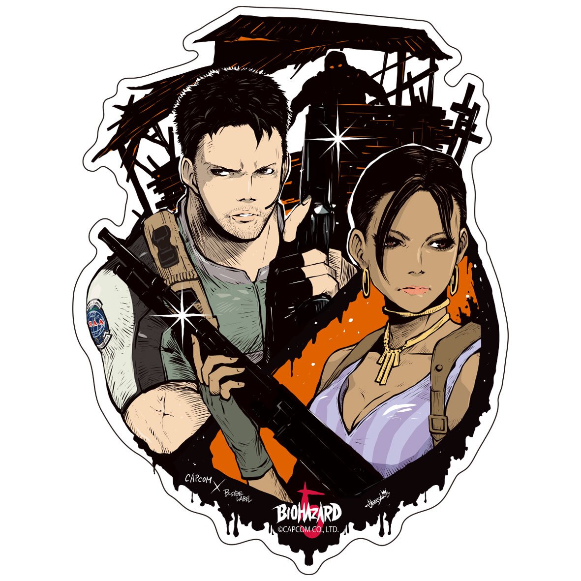 Capcom X B-Side Label Resident Evil Sticker Collection - Tokyo Otaku ...