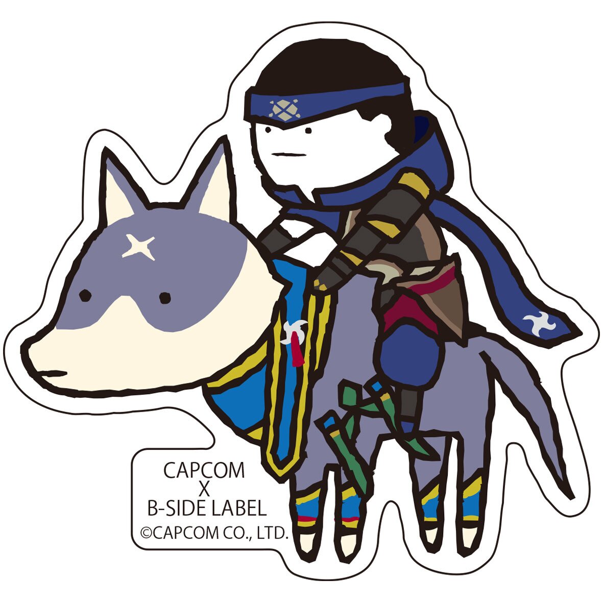 MONSTER HUNTER - B-SIDE LABEL × CAPCOM ステッカー 11枚セット Capcom x B-Side Label Monster Hunter Sticker Collection Vol