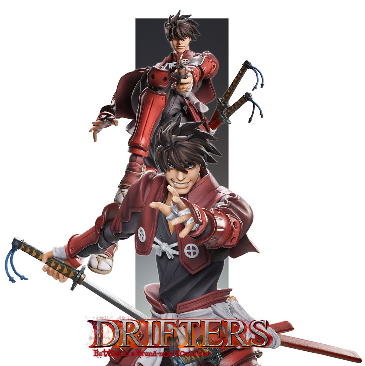 AmiAmi [Character & Hobby Shop]  (New Item w/ Box Damage)Super Action  Statue - TV Anime Drifters: Toyohisa Shimazu Action Figure(Released)