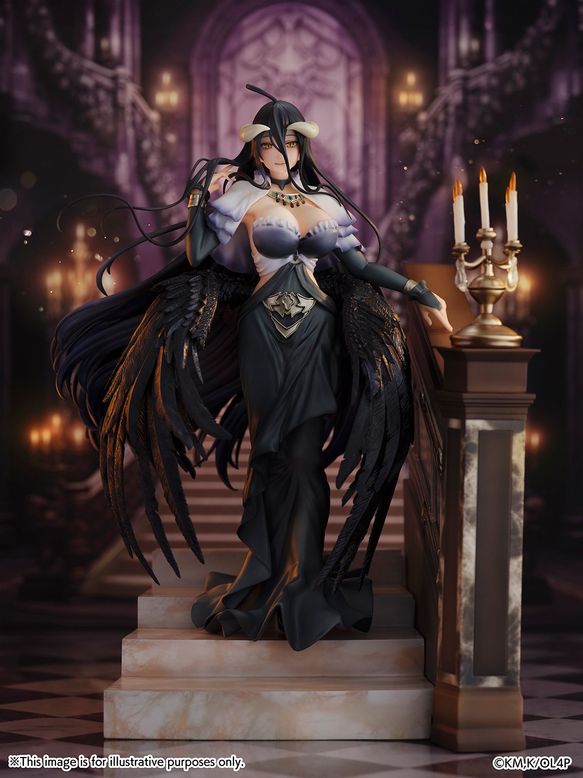 albedo overlord black dress Pop UP Parade SP Albedo: Jet Black Dress Ver. (Overlord)