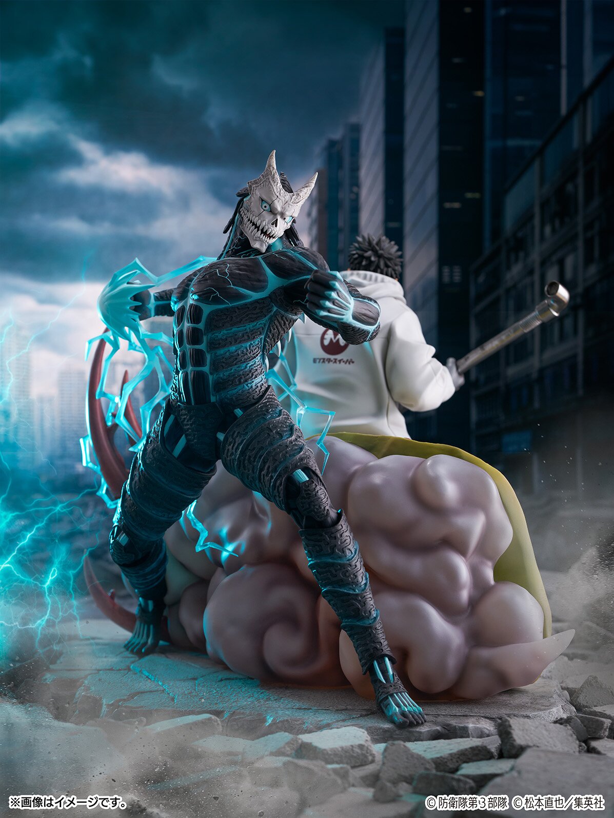 Kaiju No. 8 & Kafka Hibino 1/7 Scale Figure - Tokyo Otaku Mode (TOM)