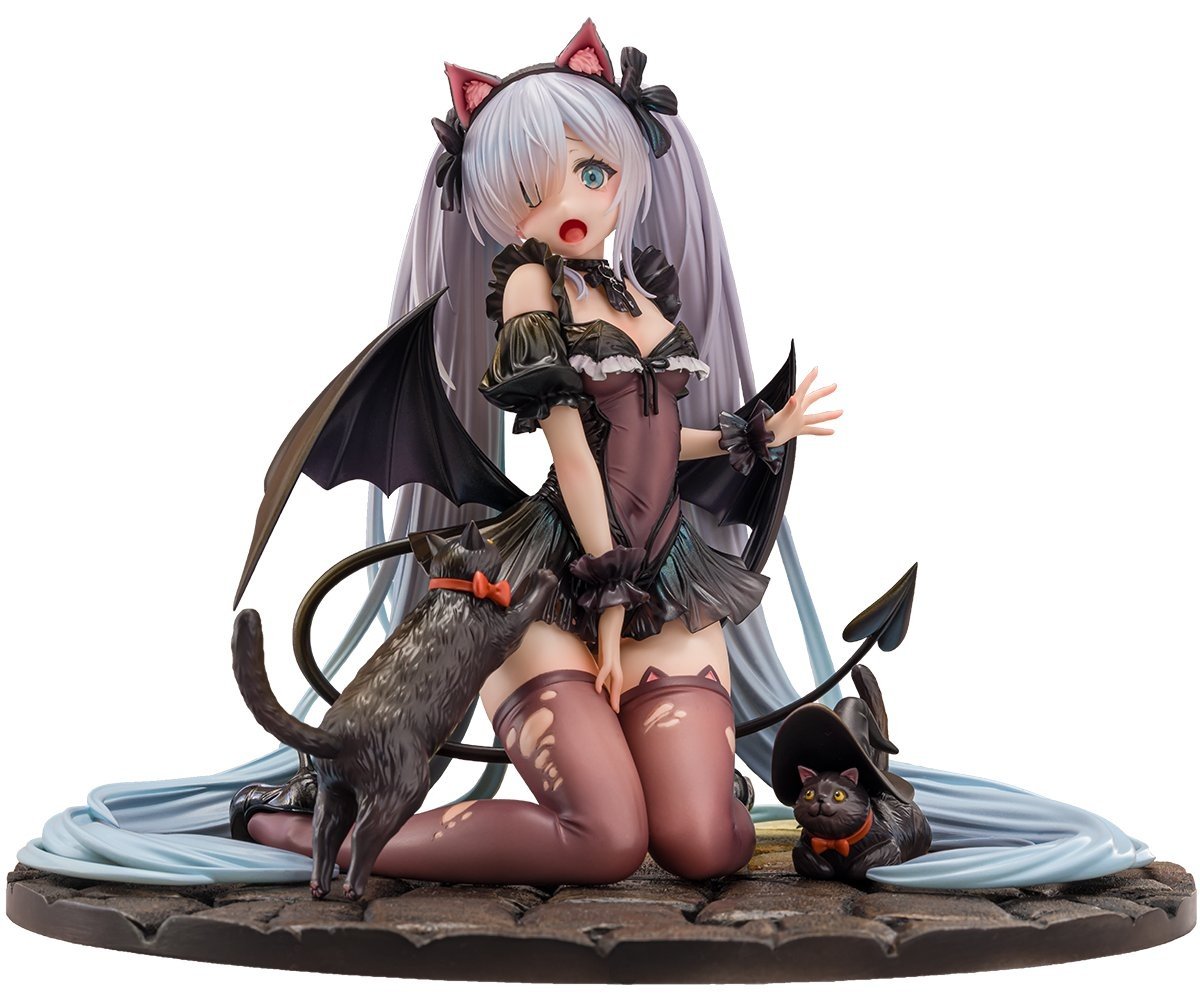 フルイドアート瞑想少女遊F4号 Azur Lane Janus: Fright-Night Scaredy-Cat Ver. 1/7 Scale Figure