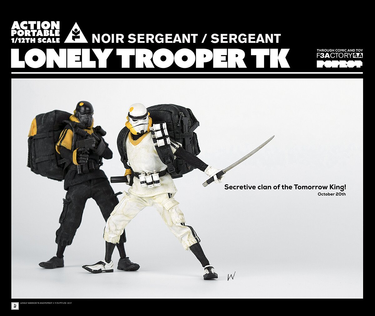 Action Portable 1/12 Scale Lonely Trooper TK Sergeant