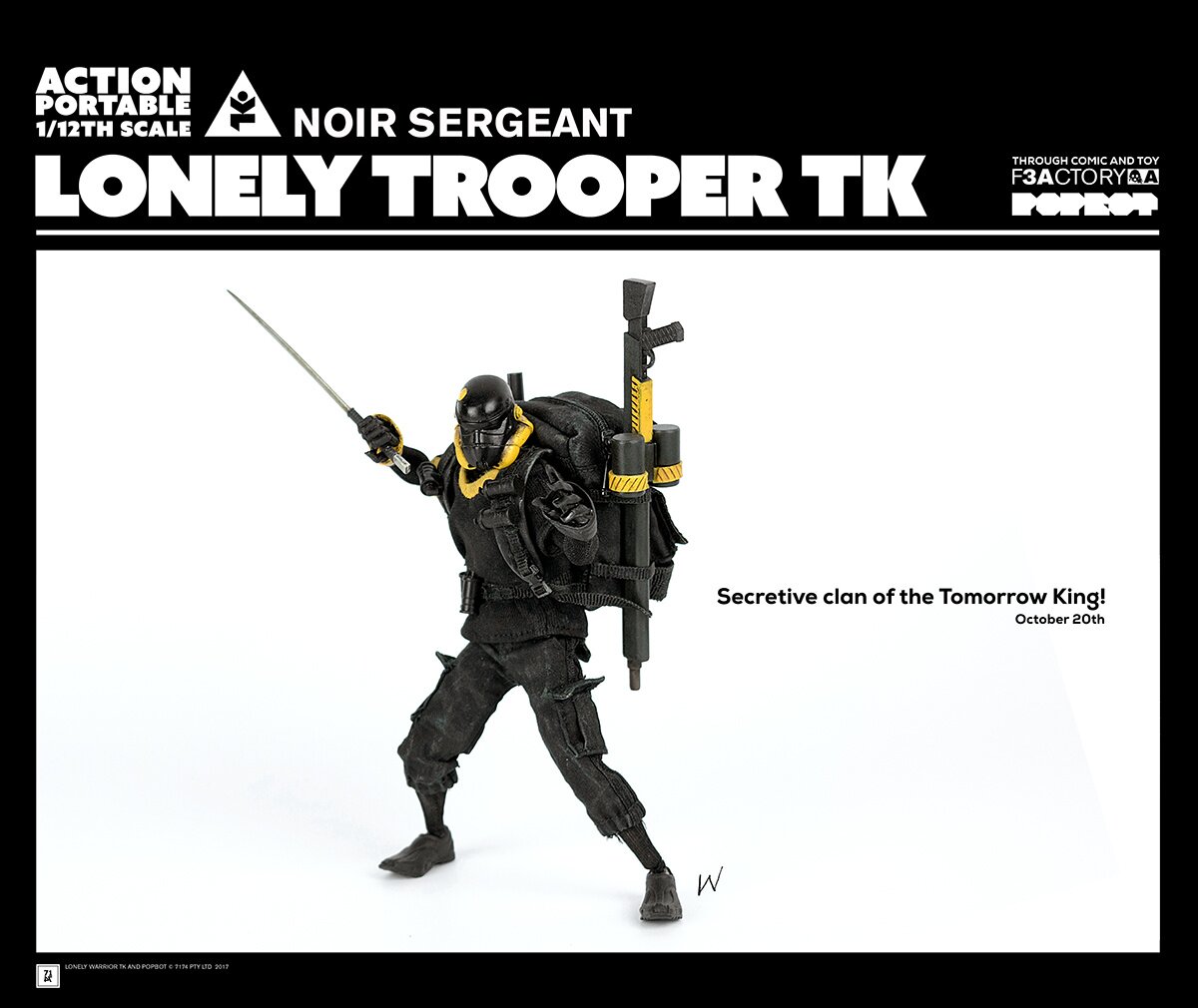 3A Lonely Trooper TK Sergeant Action Figure - Tokyo Otaku