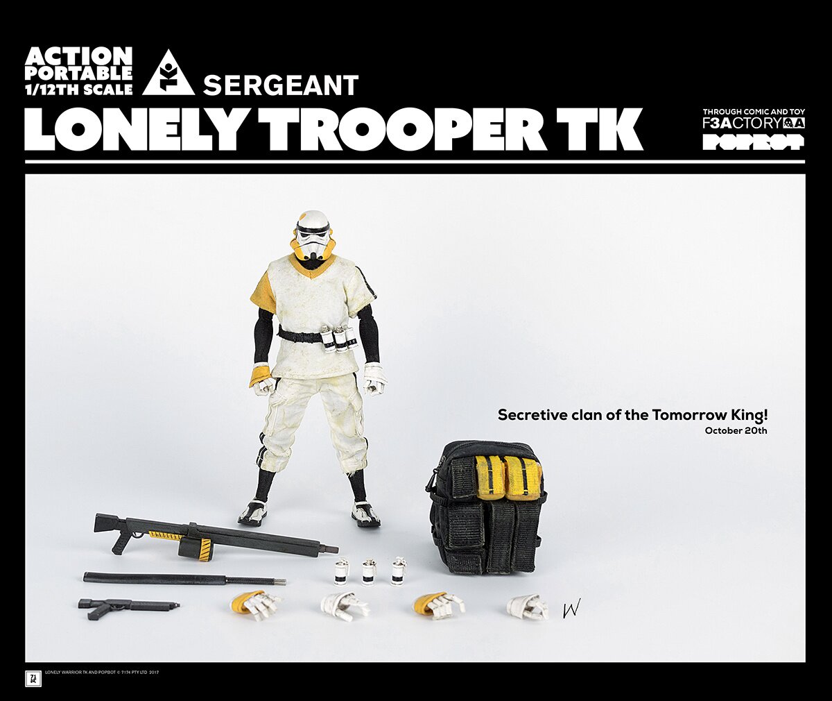 Action Portable 1/12 Scale Lonely Trooper TK Sergeant