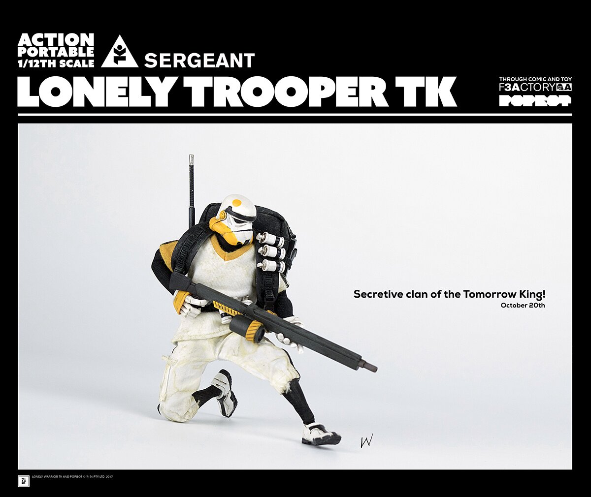 Action Portable 1/12 Scale Lonely Trooper TK Sergeant