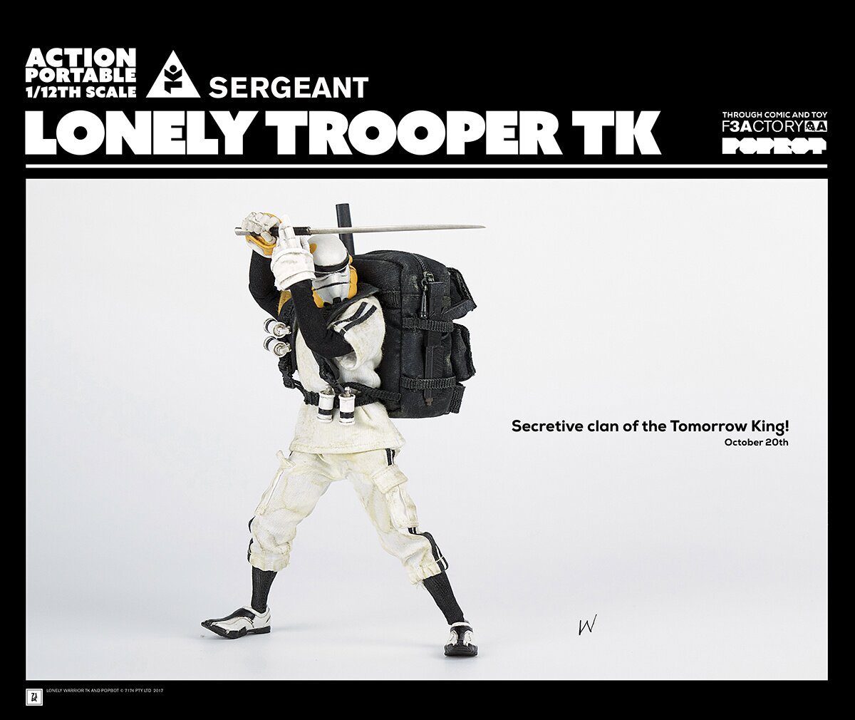 Action Portable 1/12 Scale Lonely Trooper TK Sergeant