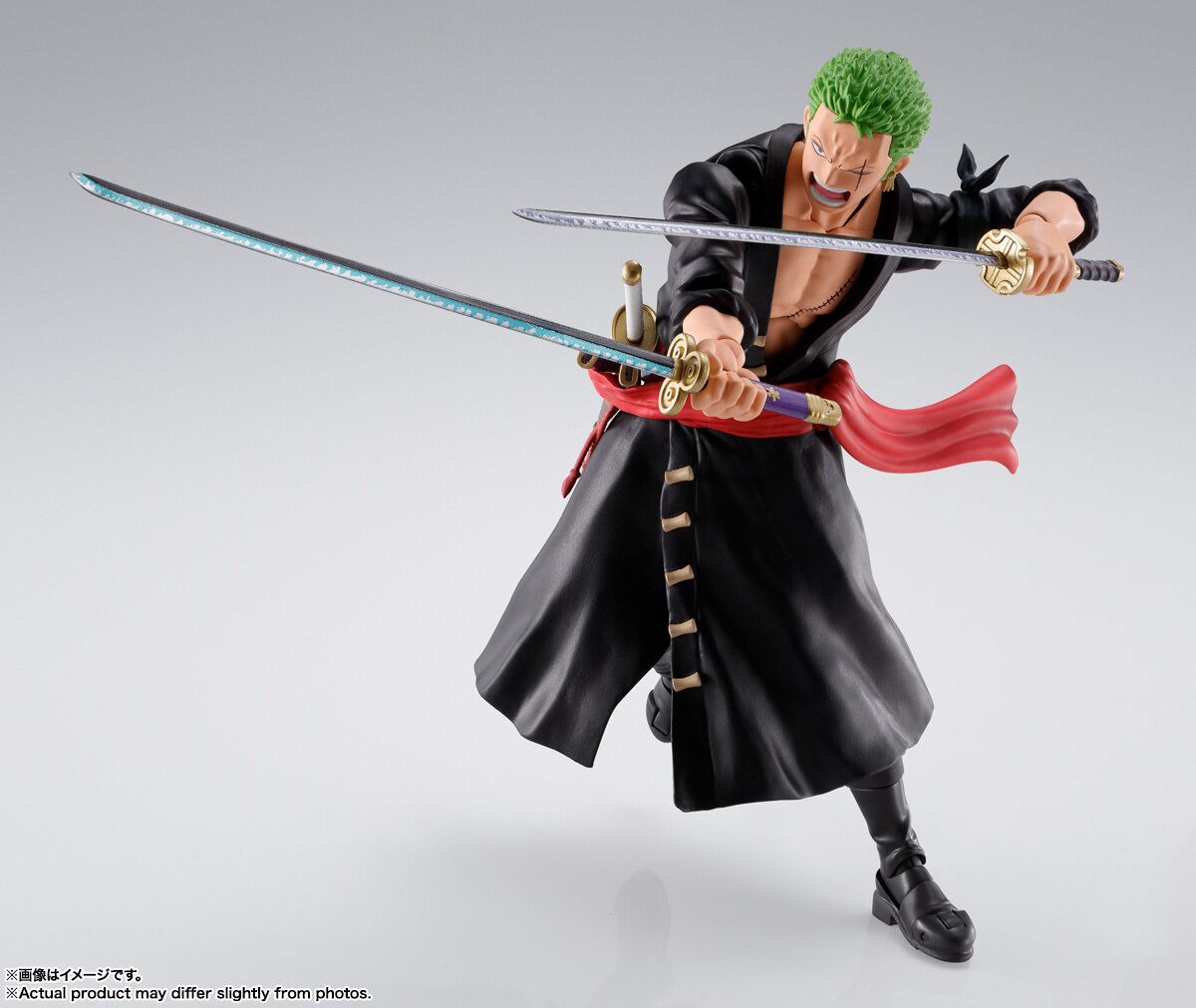 ONE PIECE RORONOA ZORO THE RAID ON ONIGASHIMA S.H. FIGUARTS FIGURE – Anime  Pop