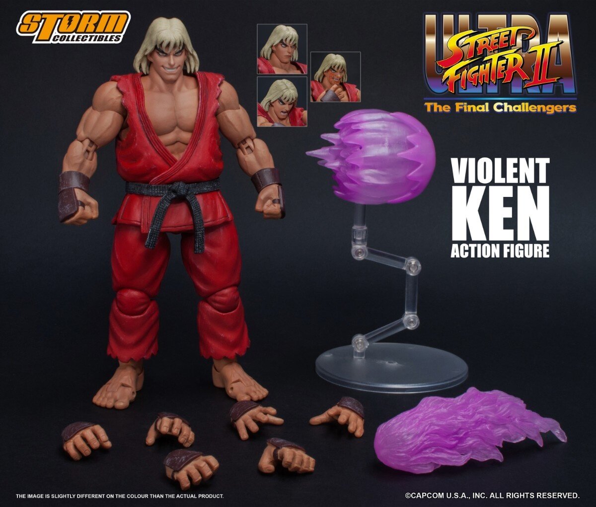 Ultra Street Fighter II: The Final Challengers Ryu 1/12 Scale Action F –  TOYCO Collectibles