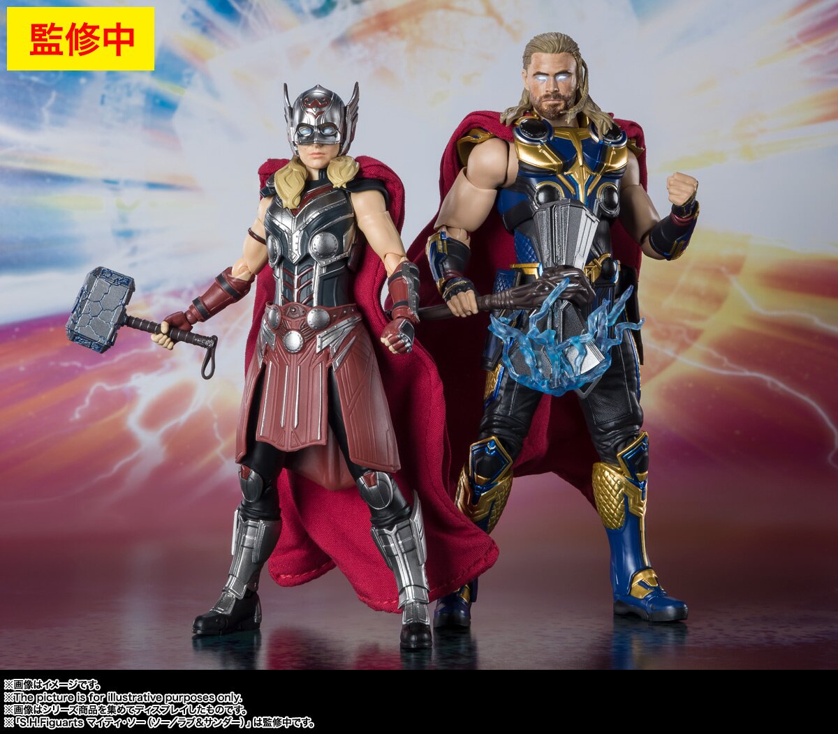 Marvel Thor: Love and Thunder - Figurine Thor ou Mighty Thor, Mini Co