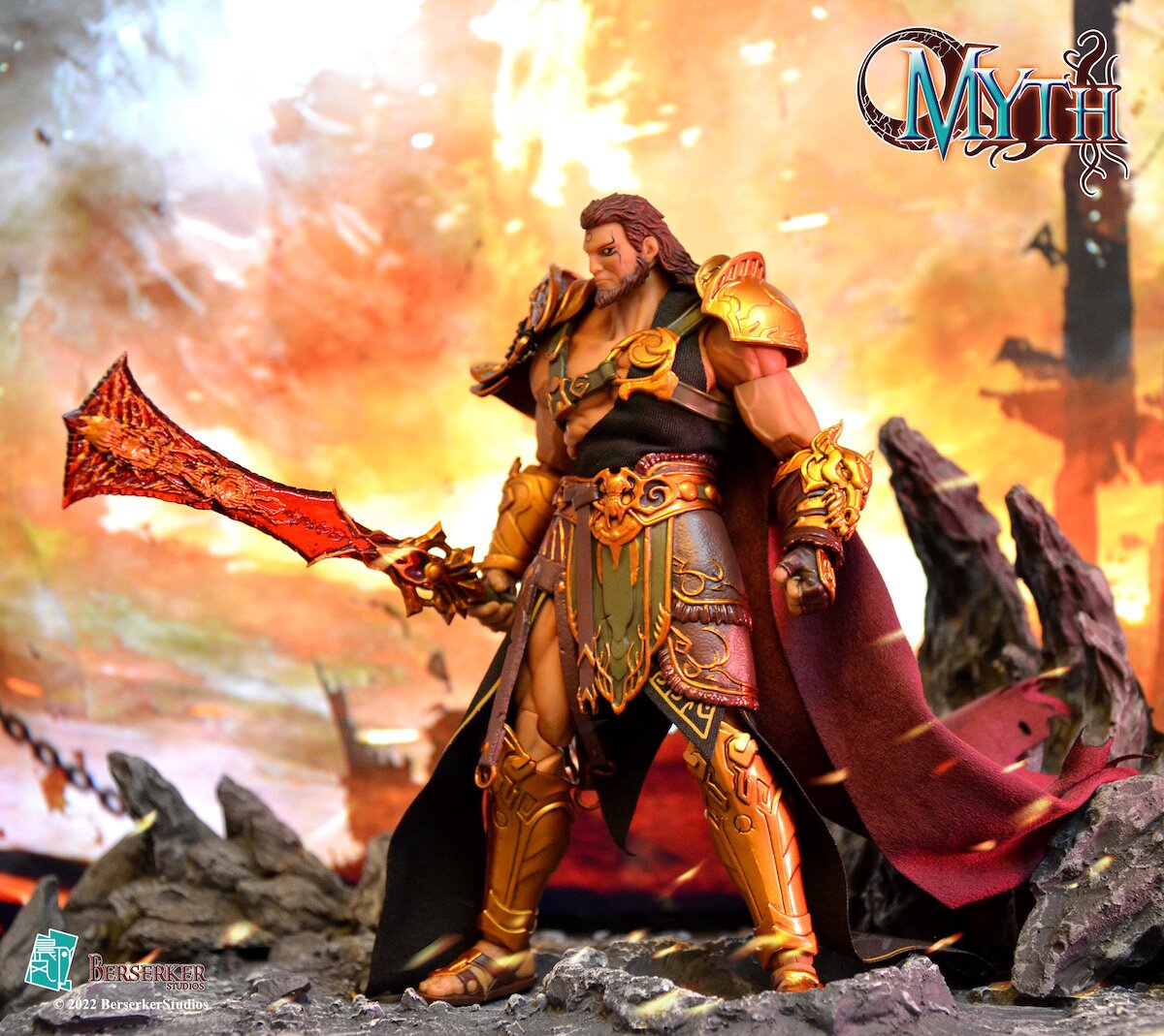 Myth M02 Hades 1/12 Scale Action Figure: Berserker Studios Myth M02 Hades 1/12 Scale Action Figure: Berserker Studios