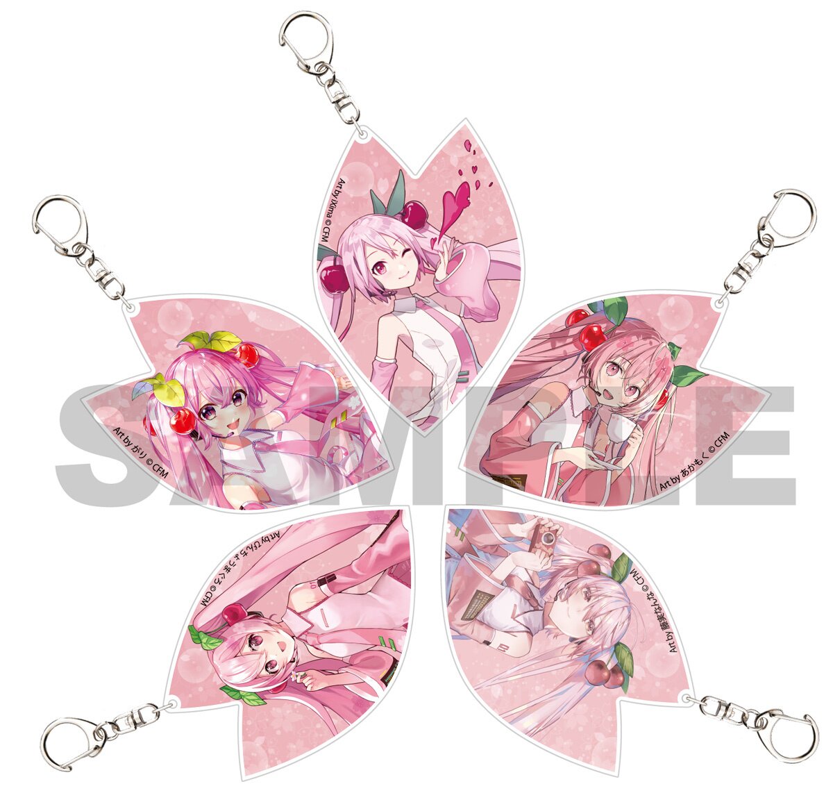 Cherry Blossom Festival Keychain