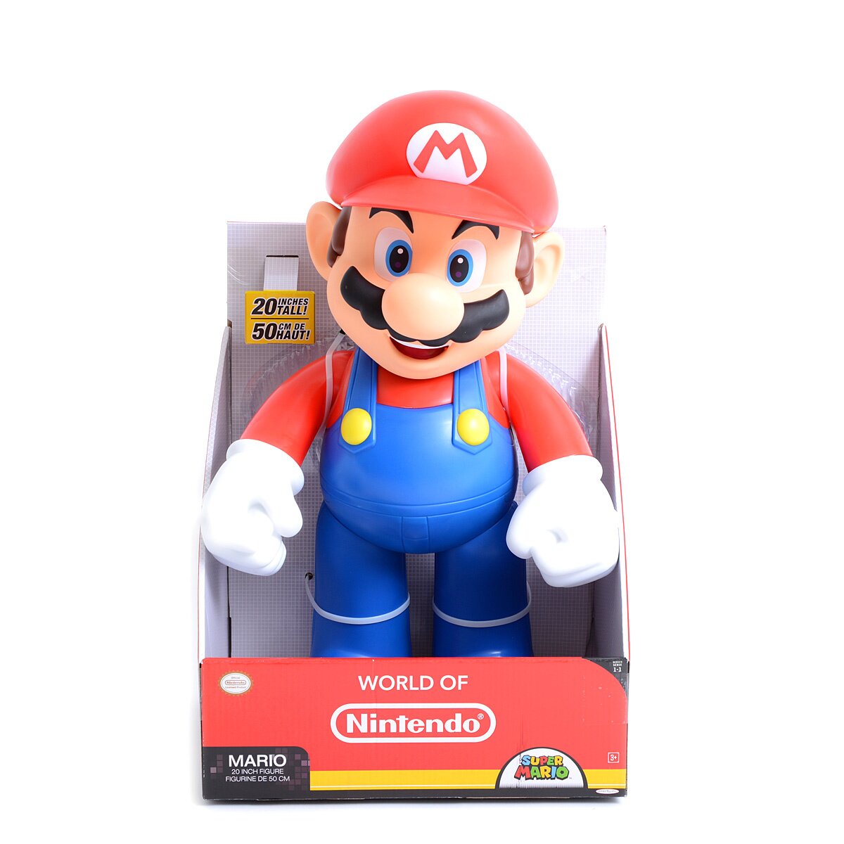 Super Mario Bros 50cm 20 Inch Big Size Action Figure Figure Nintendo 78254