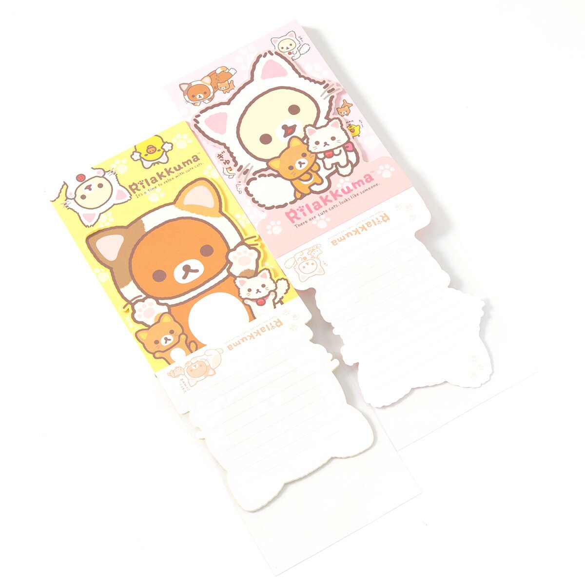 Rilakkuma Motto Nonbiri Neko Memo Pads