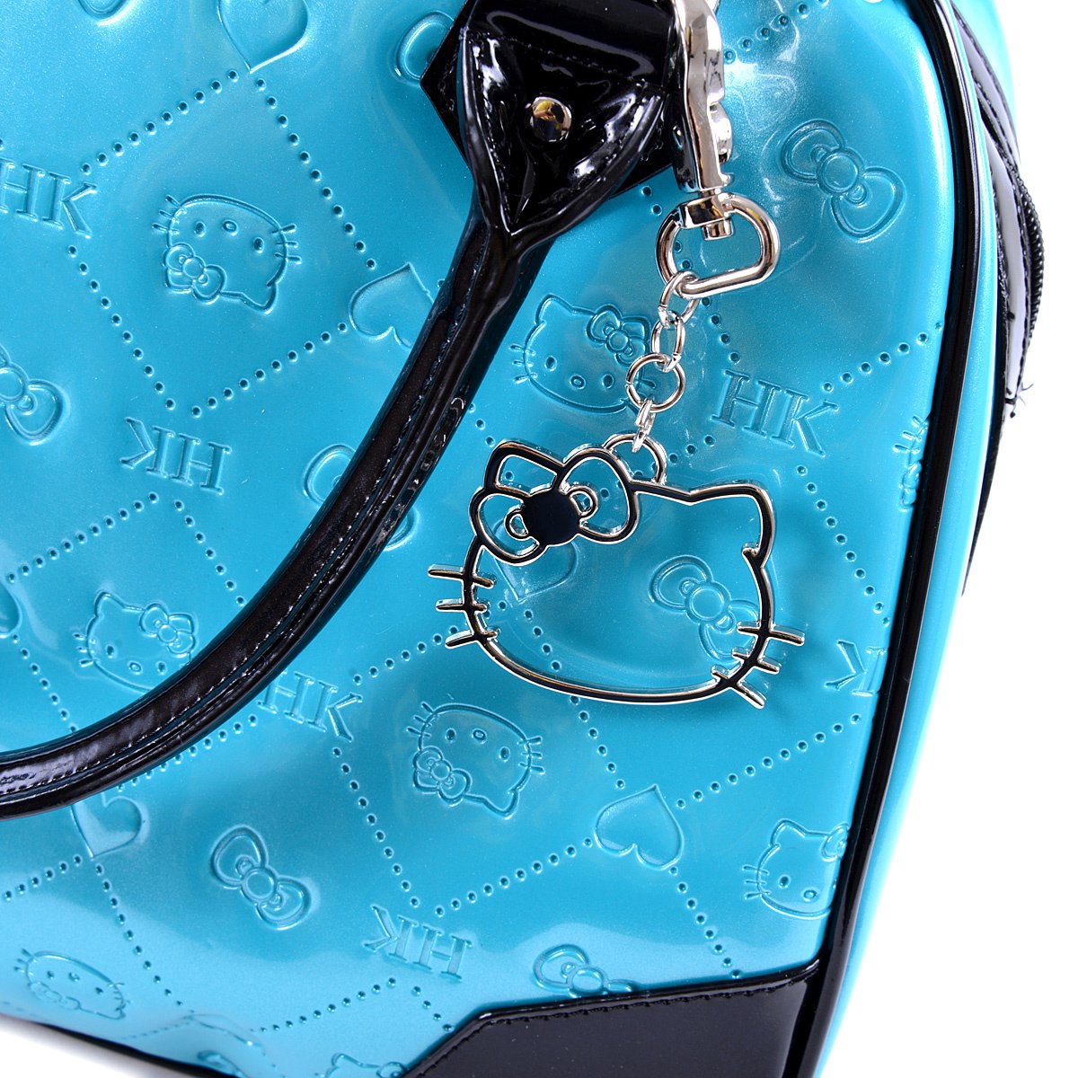 Hello Kitty Teal Embossed Pattern Handbag - Tokyo Otaku Mode (TOM)