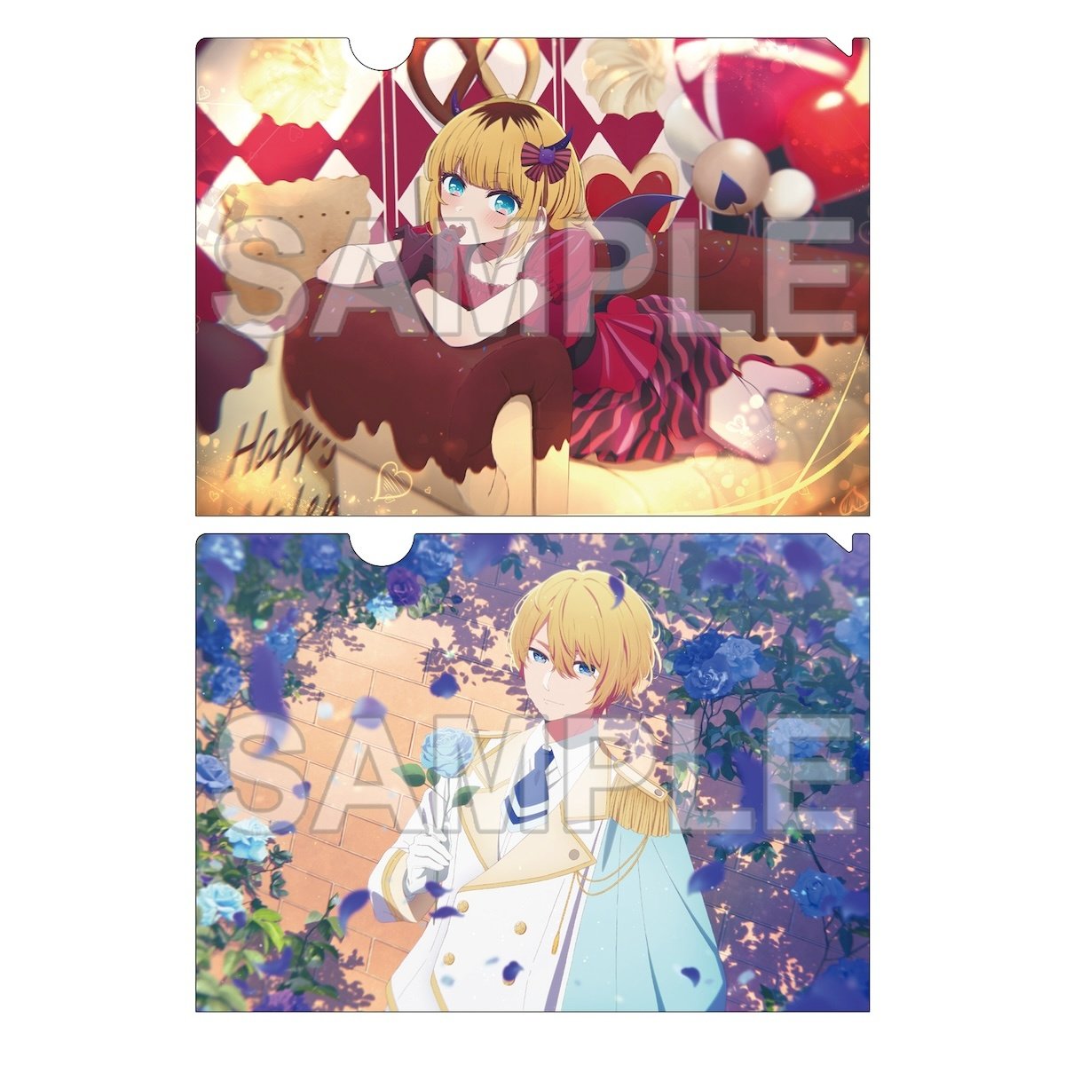 Oshi no Ko Clear File Set Valentine's Day & White Day 2024 ver