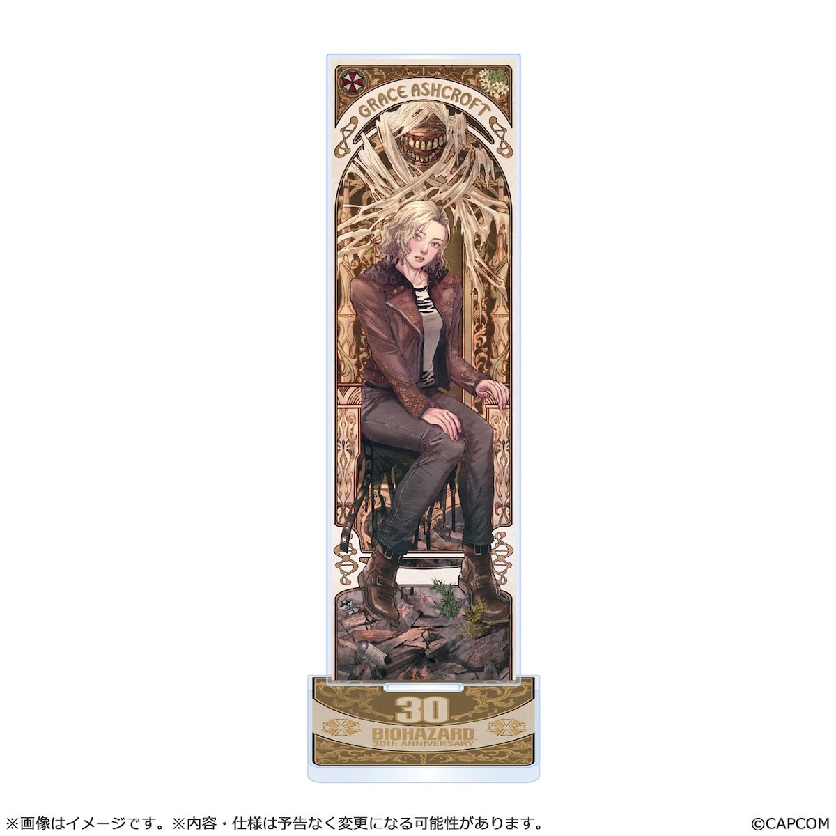 Resident Evil 30th Anniversary Acrylic Stand (Re-run) - Tokyo
