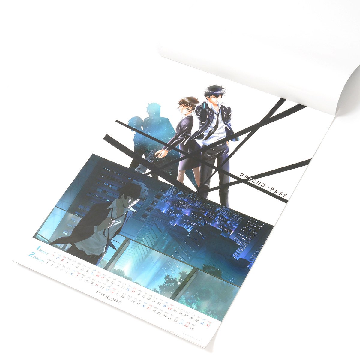 Psycho-Pass 2016 Calendar w/ Pin - Tokyo Otaku Mode (TOM)