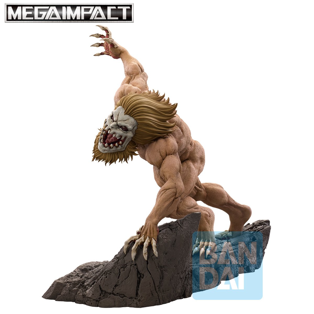 Mega Impact Ichibansho Figure Attack on Titan Jaw Titan (Battle of
