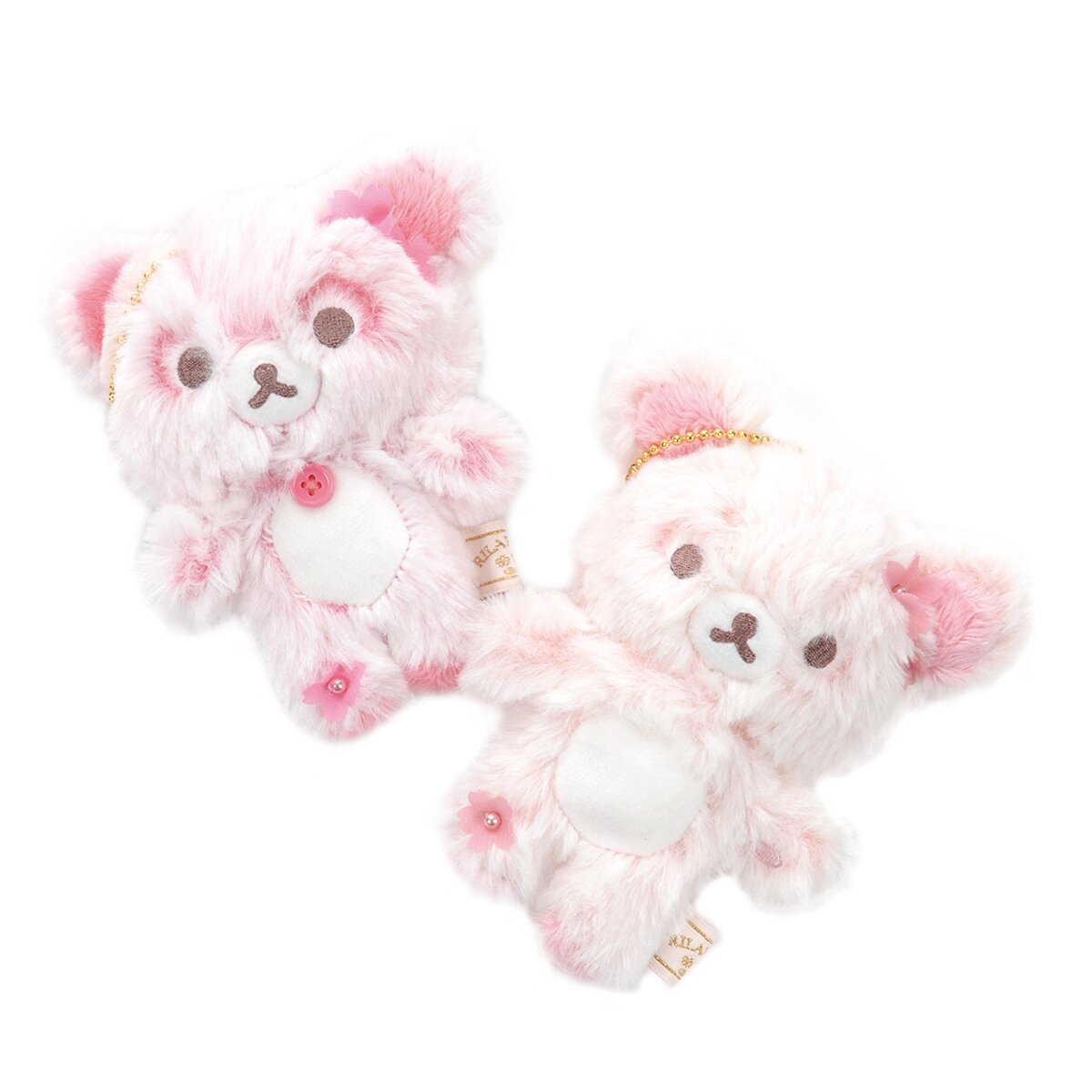 Rilakkuma Cherry Blossoms Sherbert Dangling Plush Collection: San