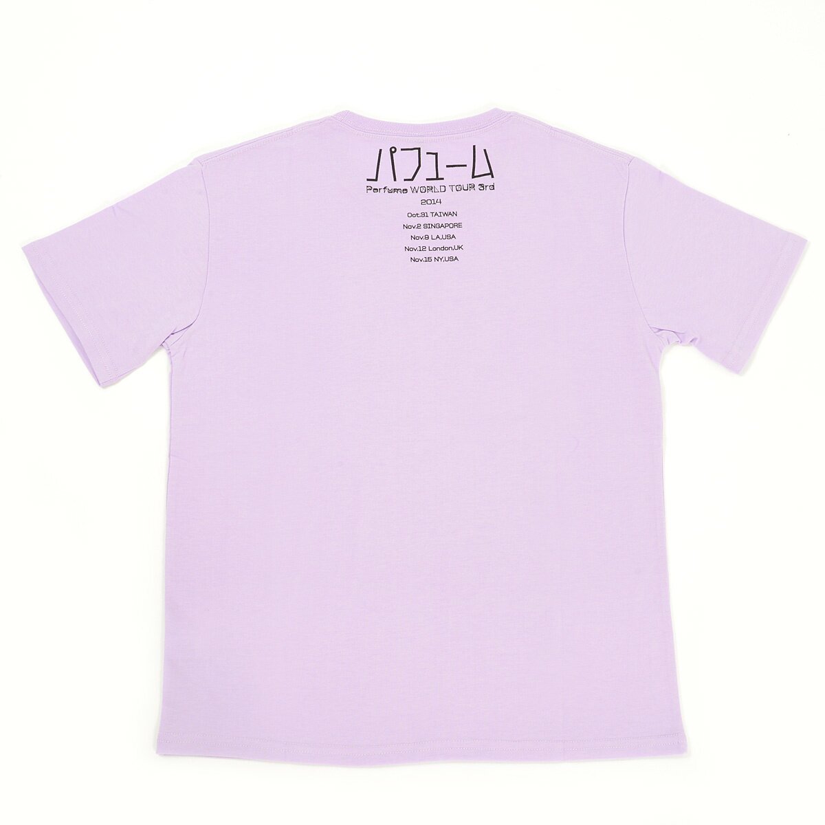 Perfume 3rd World Tour T-Shirt (Orchid) - Tokyo Otaku Mode (TOM)