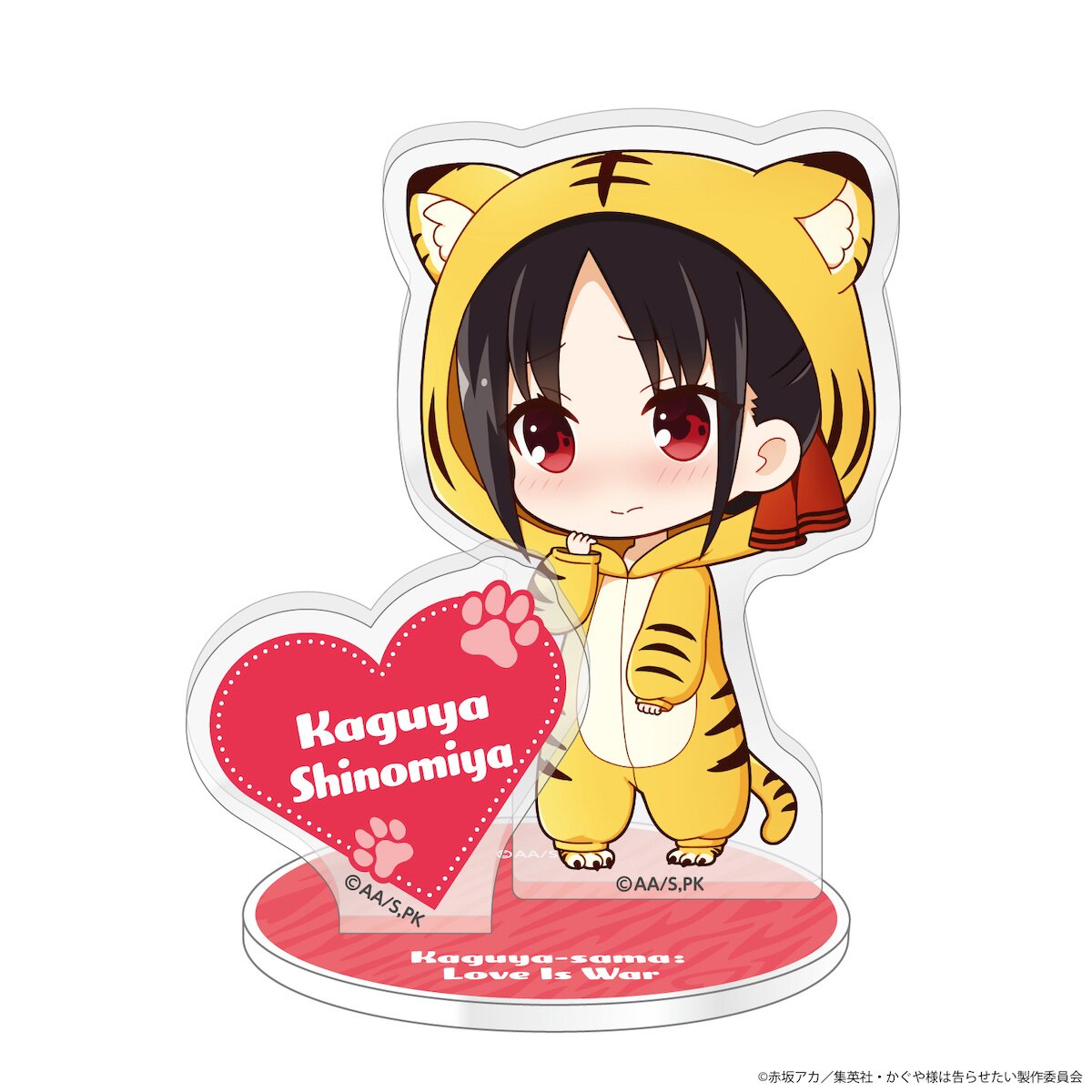 Kaguya-sama: Love is War Kaguya Shinomiya Ultra Romantic Tin Badge Design 2