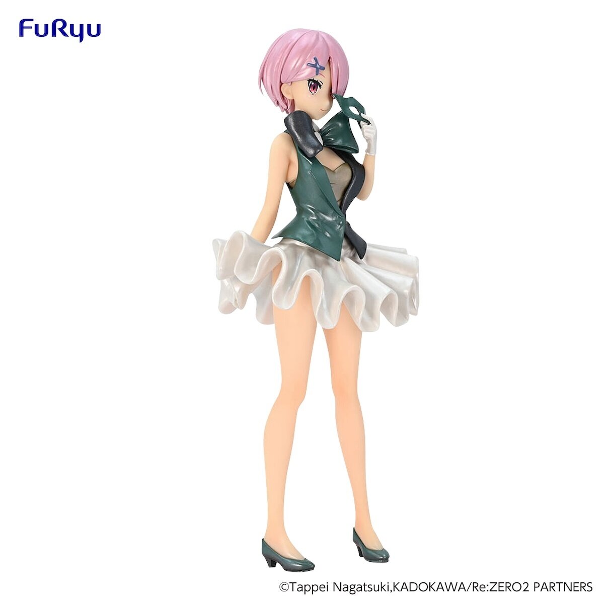 FURYU Re:Zero Ram Circus Pearl Color Figure - SSS Collection Anime Collectible | Official Licensed