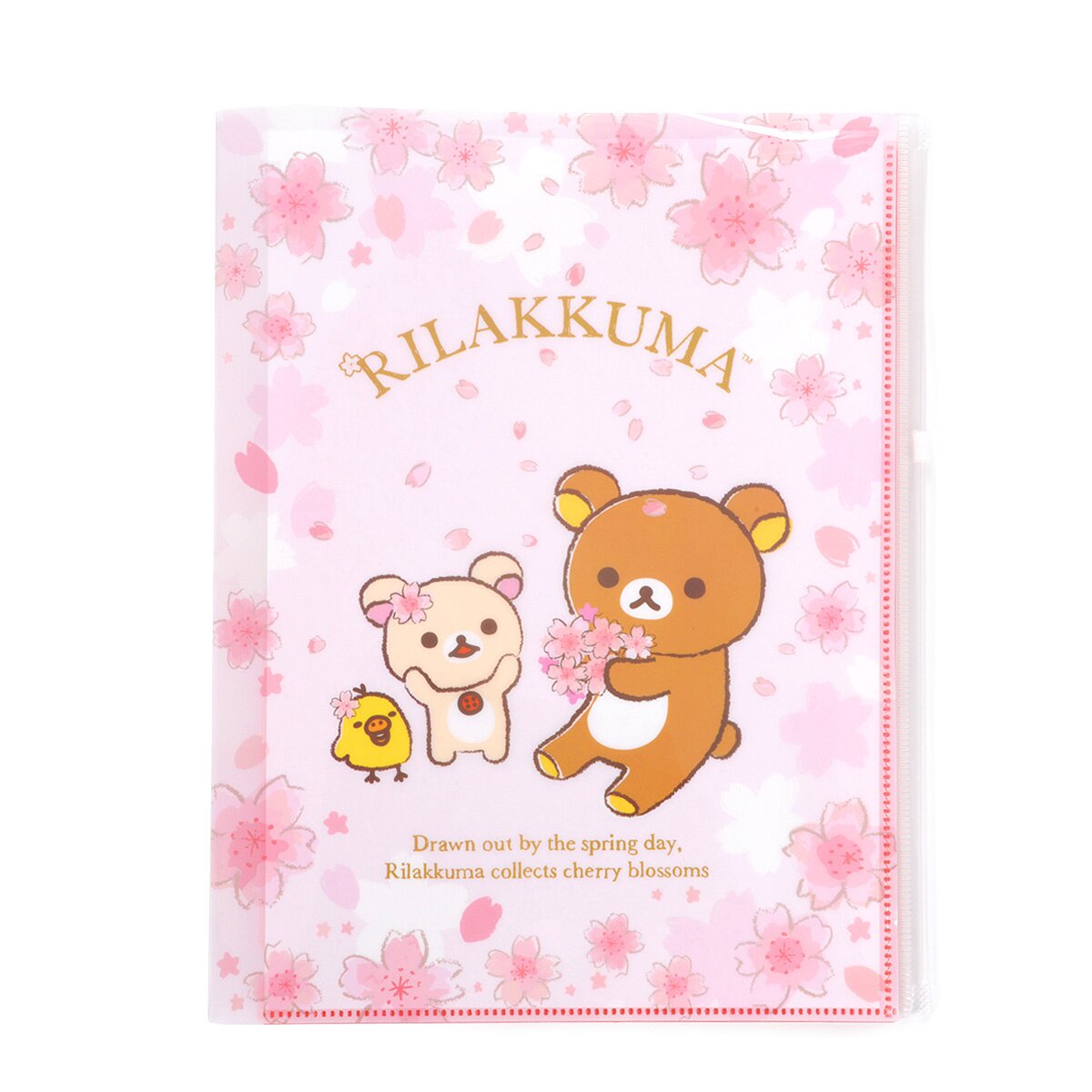 Rilakkuma Cherry Blossoms Clear File Tokyo Otaku Mode (TOM)