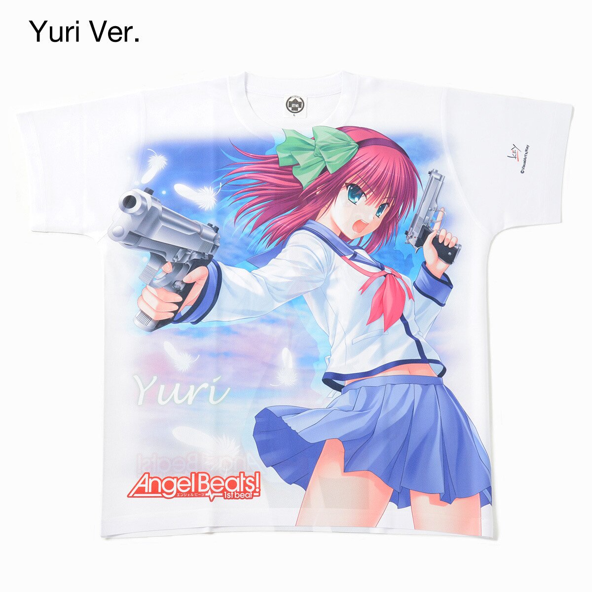 Angel Beats! 1st Beat Full-Color T-Shirt - Yuri Ver.