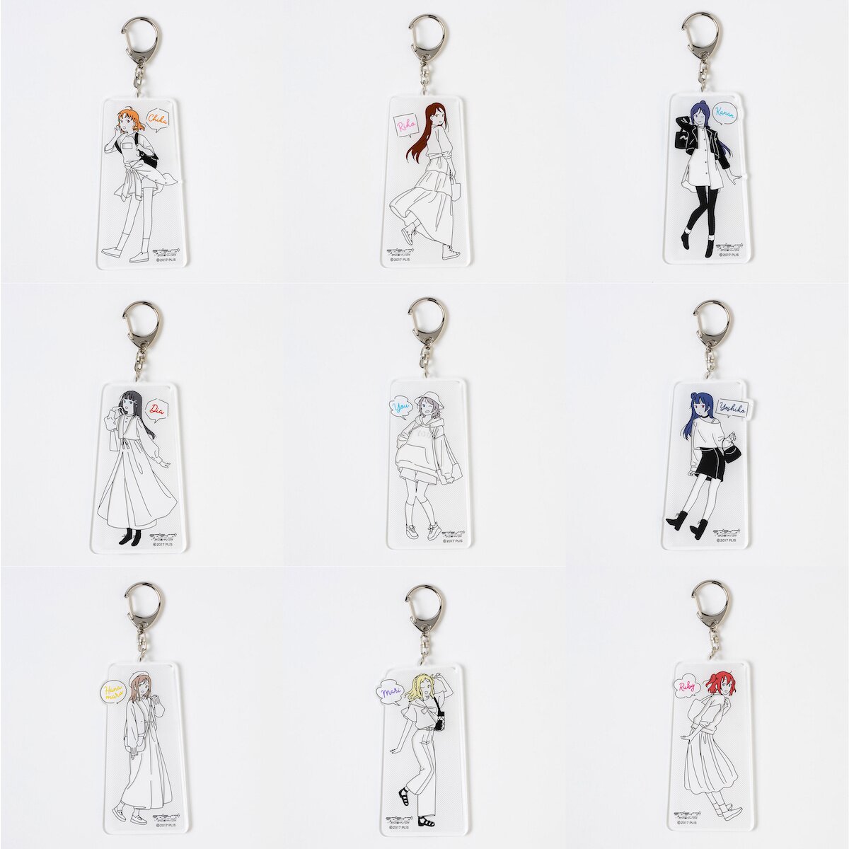Love Live! Sunshine!! Wear the Seasons on Your Walks Acrylic Love Live! Sunshine!! Wear the Seasons on Your Walks Acrylic