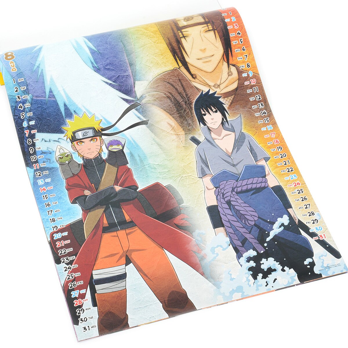 Naruto Shippuden (Movie Edition) 2016 Calendar