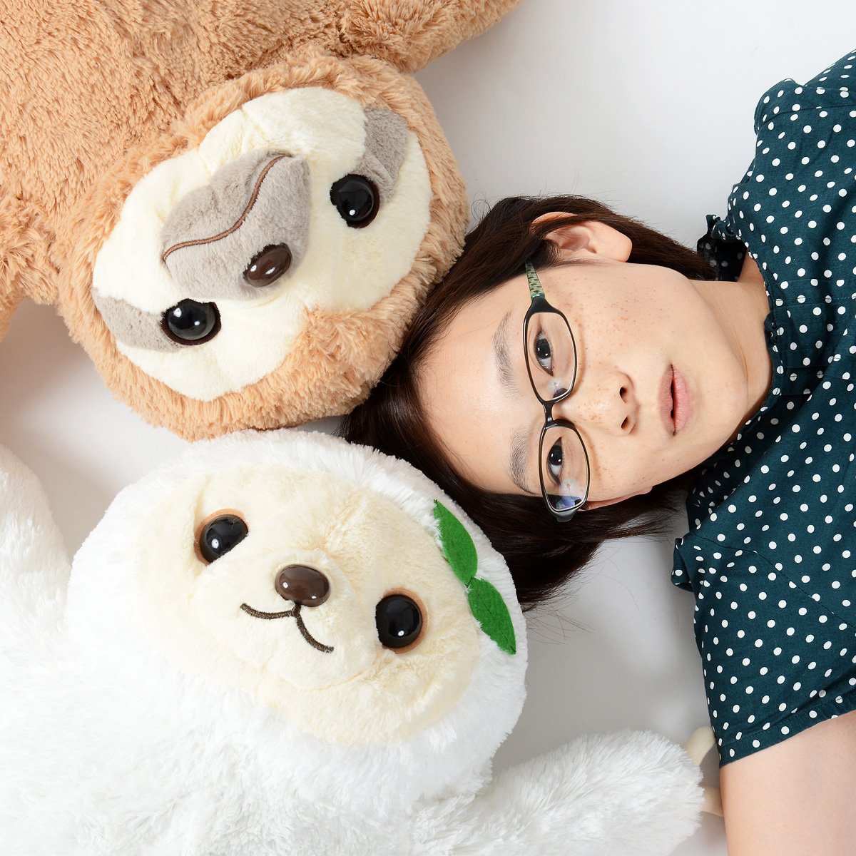 Namakemono no Mikke Sloth Plush Collection (Big) - Tokyo Otaku