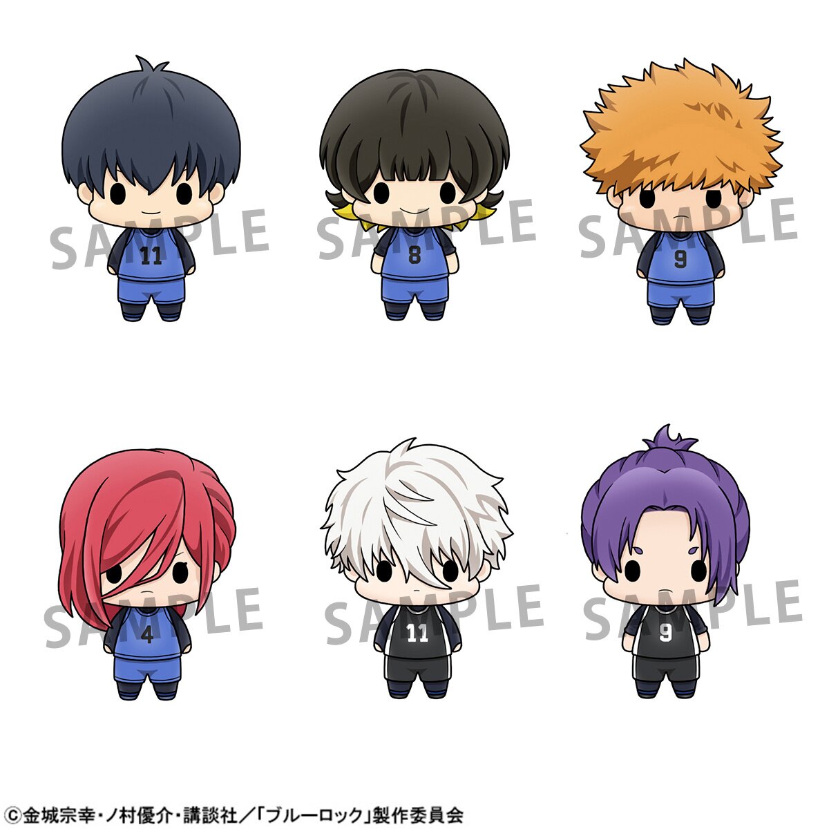 Chokorin Mascot Series Blue Lock Set: Megahouse - Tokyo Otaku Mode