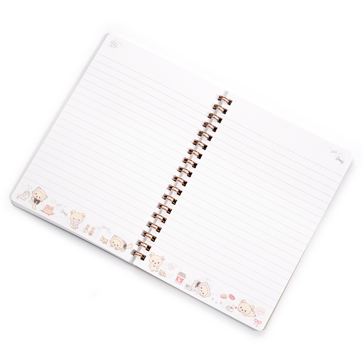 Rilakkuma Korilakkuma and Cute Cats B6 Spiral Notebook Rilakkuma Korilakkuma and Cute Cats B6 Spiral Notebook