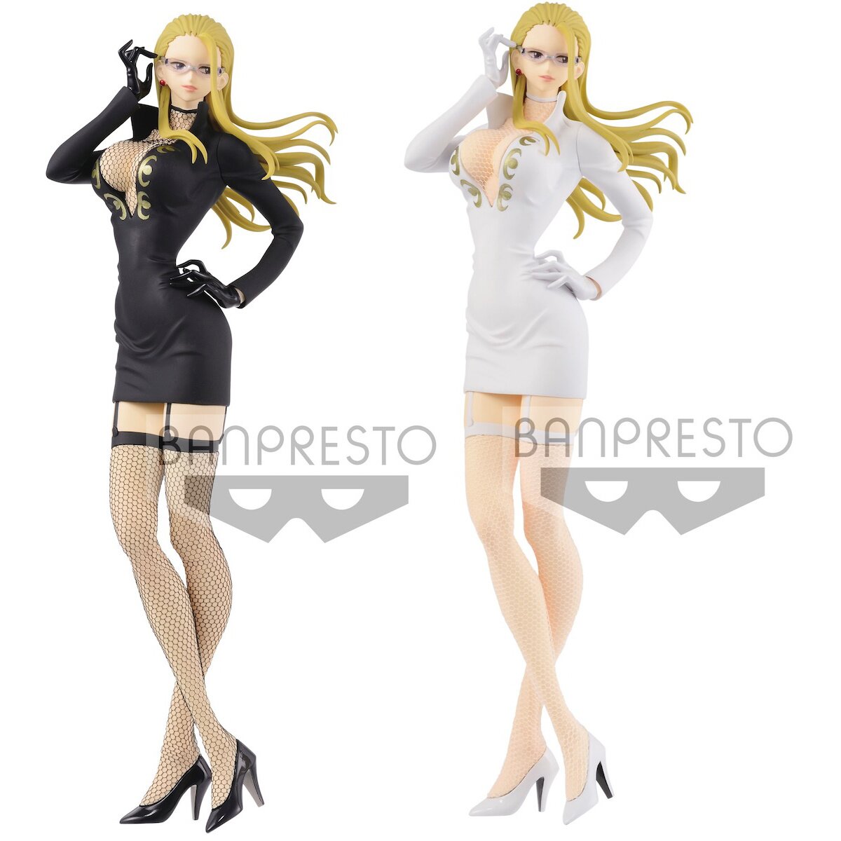Figura Banpresto One Piece Glitter&Glamours Kalifa - White Color Ver, Collezione Da 14 Cm