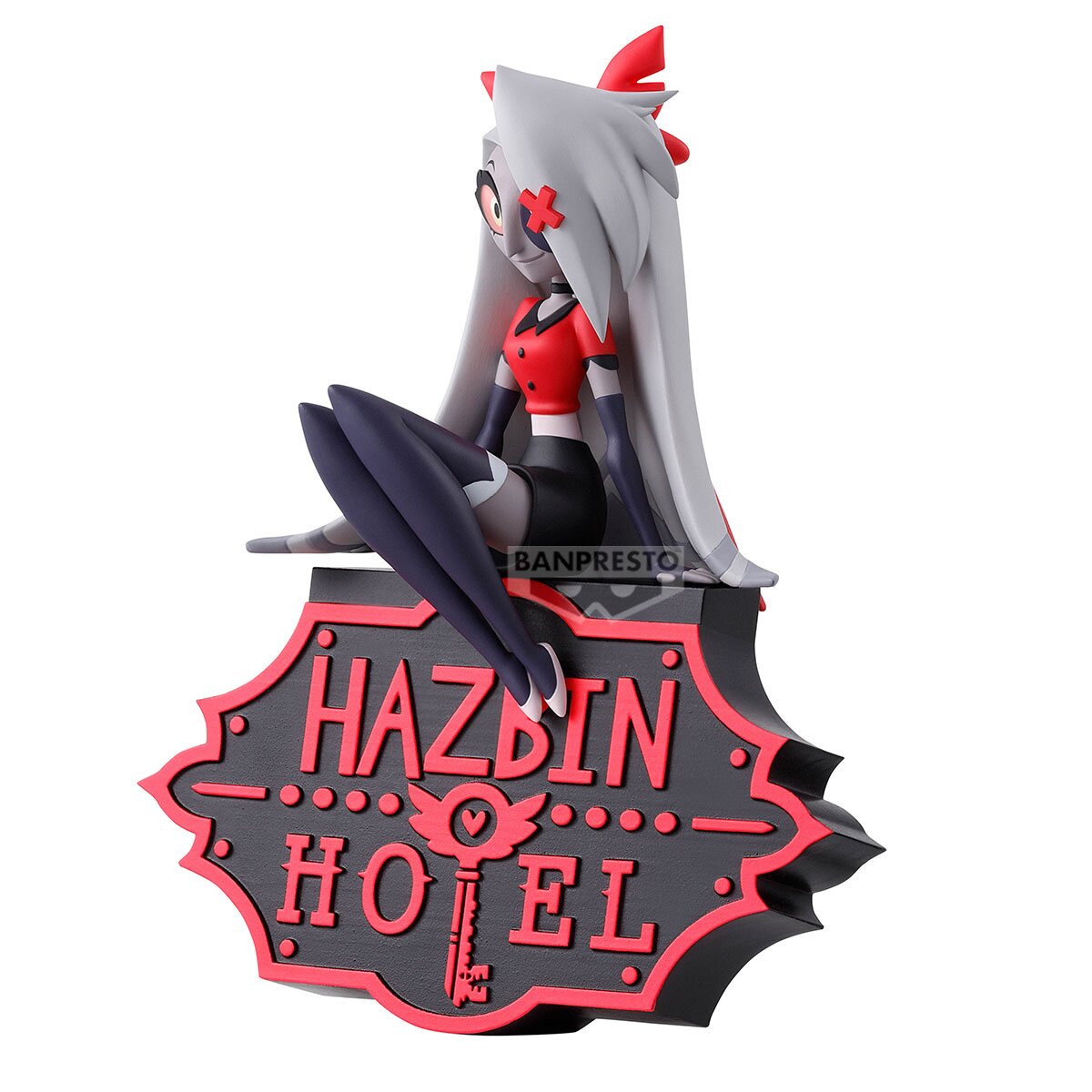 Hazbin Hotel Vaggie(ヴァギー)ピンズ Vaggie - Hazbin Hotel Keychain - cute chibi Vaggie charm