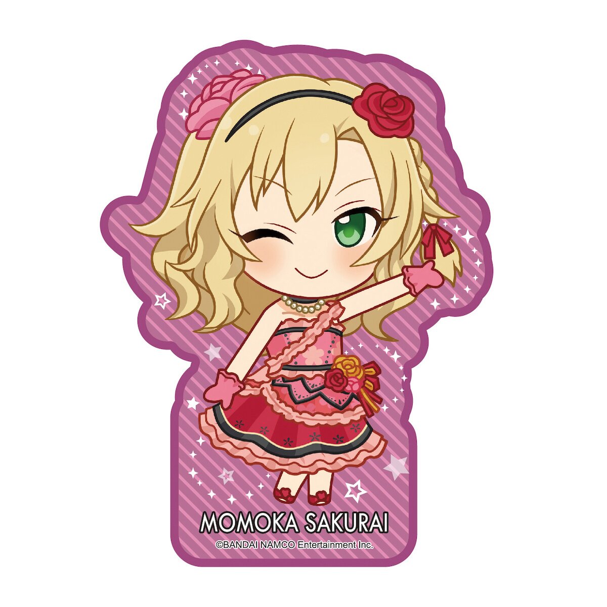 Kaoru Ryuzaki idol Master Cinderella Girls U149 x Asakusa Hanayashiki SNS  Style Sticker, Goods / Accessories