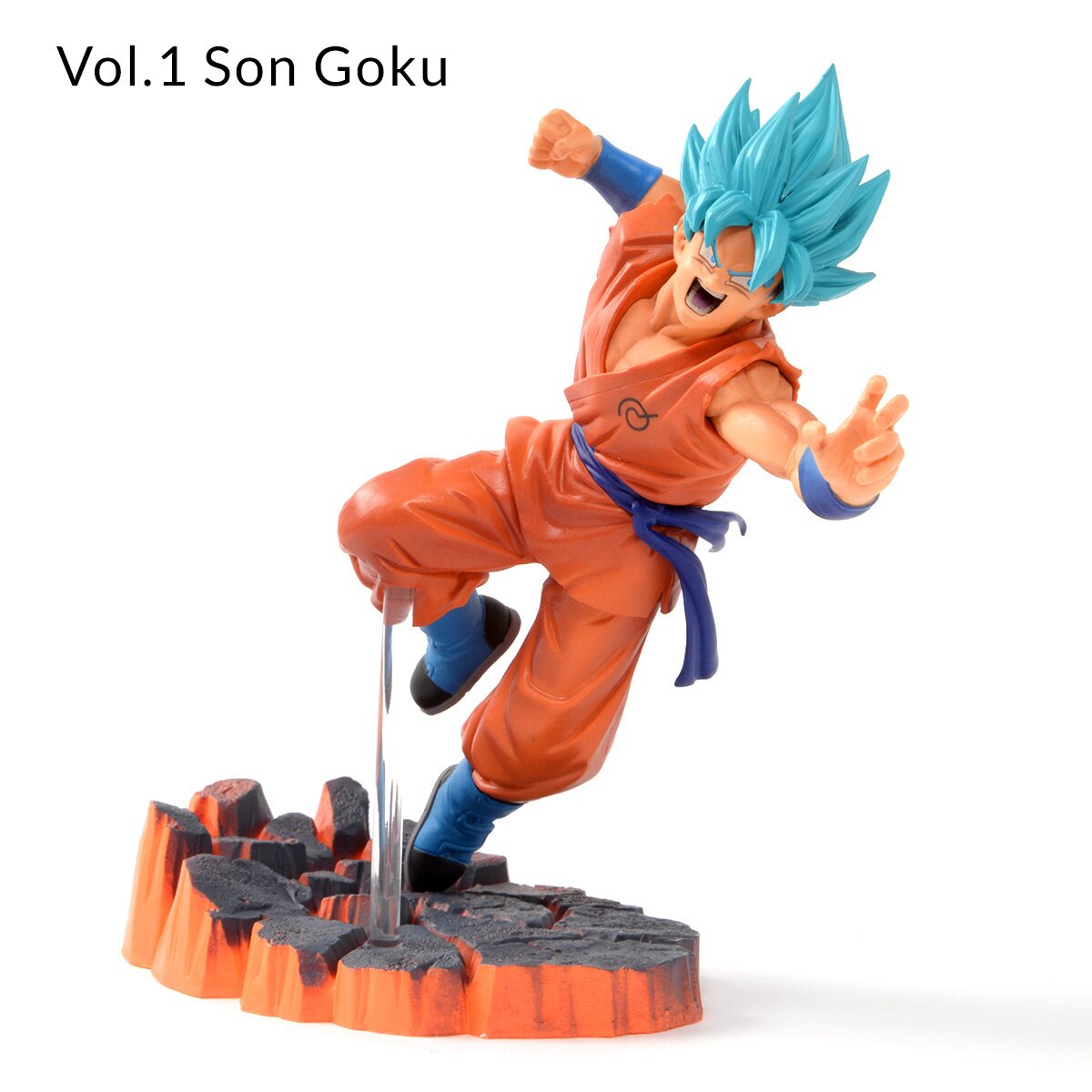 ACTION FIGURE DRAGON BALL SUPER - GOKU SUPER SAYAJIN BLUE - BIG